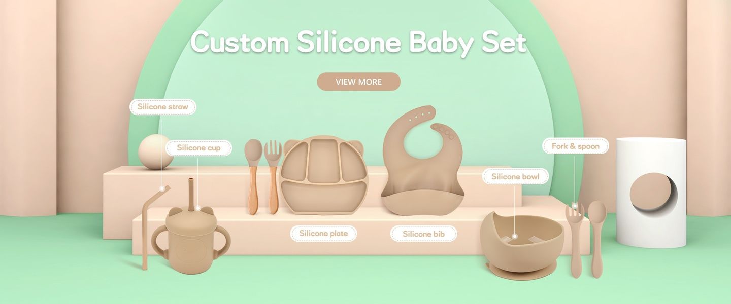 Silikonowa taca dla niemowląt