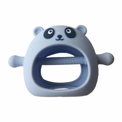 kupować Bez BPA Silikonowy Gryzak Dla Niemowląt Zabawki Panda Kształt Food Grade Dostosowane online manufacture