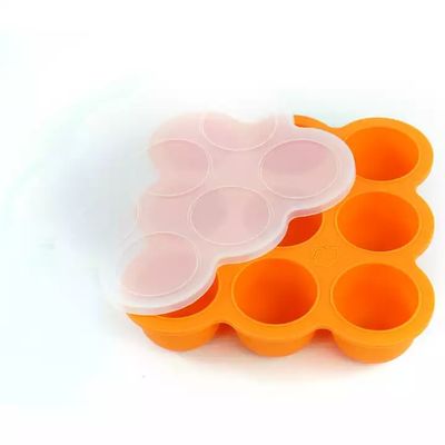 kupować 9 wnęk Silikonowa taca dla niemowląt Półkula Bez BPA Płytka do karmienia z odsysaniem online manufacture