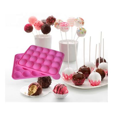 kupować Okrągłe silikonowe formy cukierków Lollipop 3D Zrównoważone niestandardowe logo Przyjazne dla środowiska online manufacture
