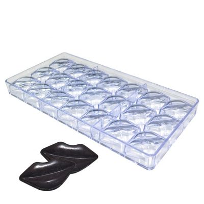 kupować DIY PC Ciasto Dekorowanie Czekolady Formy Silikonowe Usta Kształt online manufacture