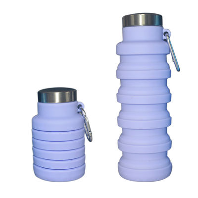 kupować High Quality Eco-friendly Sports 335ml Silicone Collapsible Water Bottle online manufacture