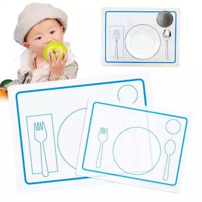 kupować Zmywalna podkładka silikonowa do karmienia niemowląt Food Grade Dostosowane drukowanie logo online manufacture