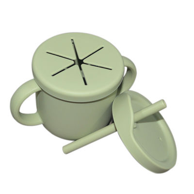 kupować 100% silikonowy kubek niekapek przyjazny dla środowiska BPA Free Baby Snack Cup Dostosowane rozmiary online manufacture