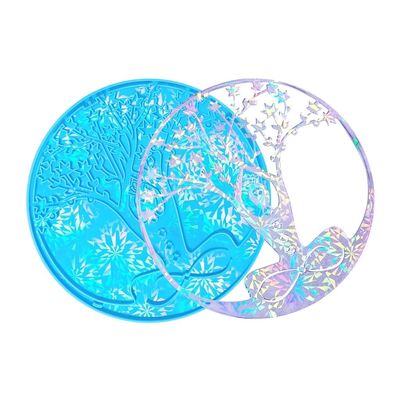 kupować MHC Holograficzne formy z żywicy Diy Wartości ścienne Dekoracje, luksusowe silikonowe formy z żywicy online manufacture