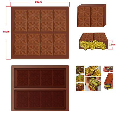 kupować MHC Custom Deep Small Dubai Chocolate Silicone Mould, Dubai Chocolate Bar Silicone Mould online manufacture