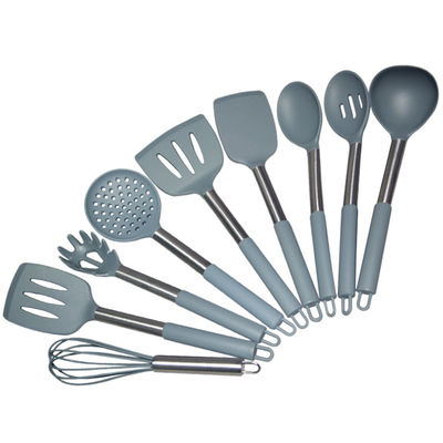 12-częściowy szary silikonowy zestaw naczyń kuchennych Kitchenaid Dostosowany