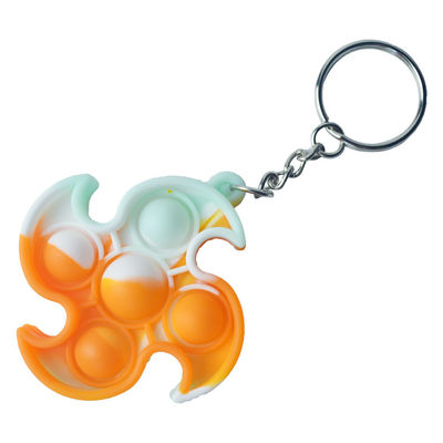 Wiatrak Zabawka edukacyjna dla dzieci Brelok do kluczy Bubble Pop Fidget Toy
