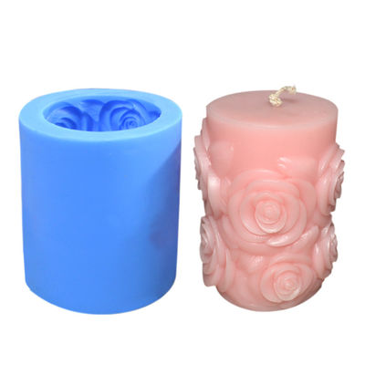 Silikonowa foremka na świecę klasy spożywczej Cylinder ekologiczny 3D
