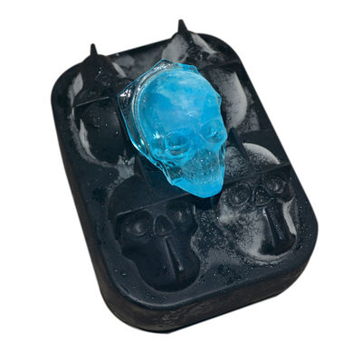 Letnia silikonowa forma do lodu Zrównoważona czaszka 3D Ice Cube Mold Dostosowana