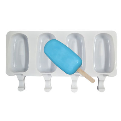 Silikonowe DIY Popsicle Ice Cream Maker Formy Wielokrotnego użytku Ręcznie Dostosowane