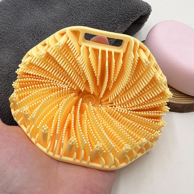 MHC Soft Square Silicone Body Scrubber Exfoliator dla kobiet i mężczyzn Zestaw przeciwdrobnoustrojowy