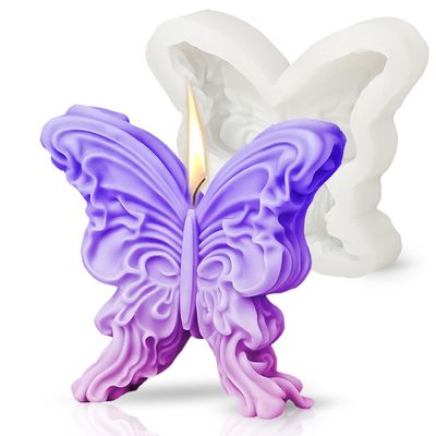 MHC Wielkie Formy Świeczki Motyla Urodziny 3D Unikalna Świeczka Silikonowe Formy Producent